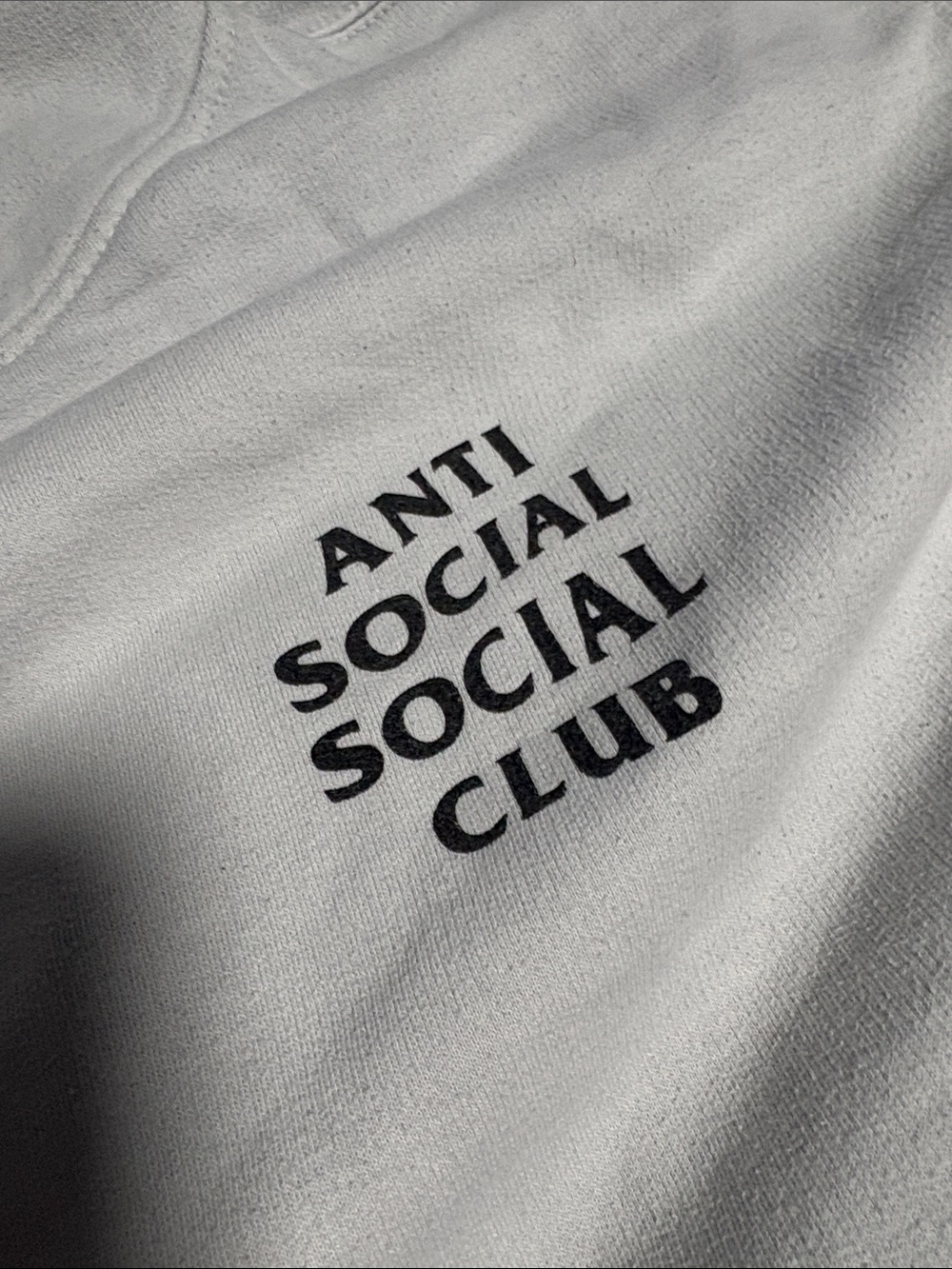 Anti Social Social Club White Hoodie - Picture 2 of 6